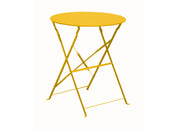 TAVOLINO ROTONDO CUBA Ø60CM GIALLO MIELE
