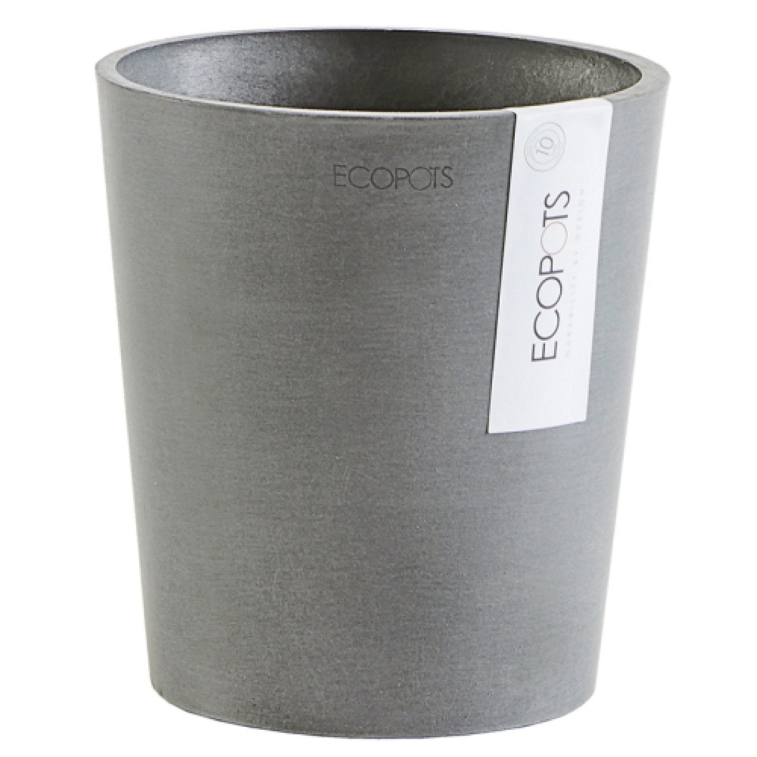 Vaso Per Orchidee Morinda D11 H12.5 Grey Ecopots