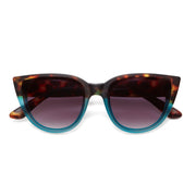 OCCHIALE DA SOLE MODELLO SILVIA GATTO LITE SOFT TOUCH HAVANA BLUE