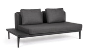 DIVANO 2 POSTI LOUNGE MATRIX ANTRACITE