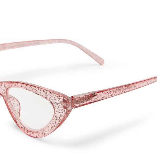 OCCHIALE MODELLO GATTO GLITTER ROSA GRADAZ. 2.50