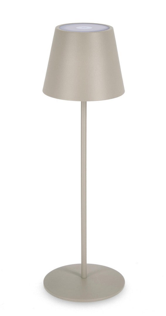 LAMPADA DA TAVOLO CON LED ETNA TORTORA H38CM