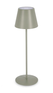 LAMPADA DA TAVOLO CON LED ETNA VERDE SALVIA H38CM