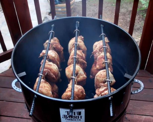 BARBECUE PIT BARREL COOKER PBX