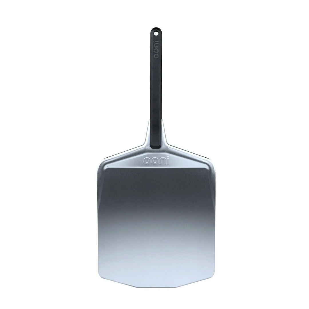 PALA IN ALLUMINIO QUADRA PER GIRARE LA PIZZA CON MANICO 31CM