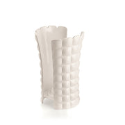 PORTABICCHIERI UNIVERSALE TIFFANY BIANCO LATTE 10,3X12X18,3 CM