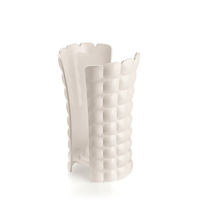 PORTABICCHIERI UNIVERSALE TIFFANY BIANCO LATTE 10,3X12X18,3 CM