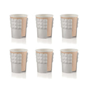 SET 6 REGGIBICCHIERI UNIVERSALI TIFFANY TORTORA