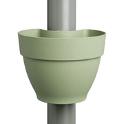 VASO VIBIA CAMPANA DRAINPIPE CLICKER 22CM VERDE PISTACCHIO