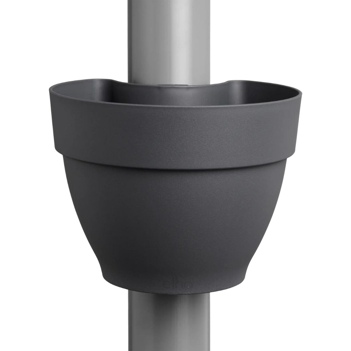 VASO VIBIA CAMPANA DRAINPIPE CLICKER 22CM ANTRACITE