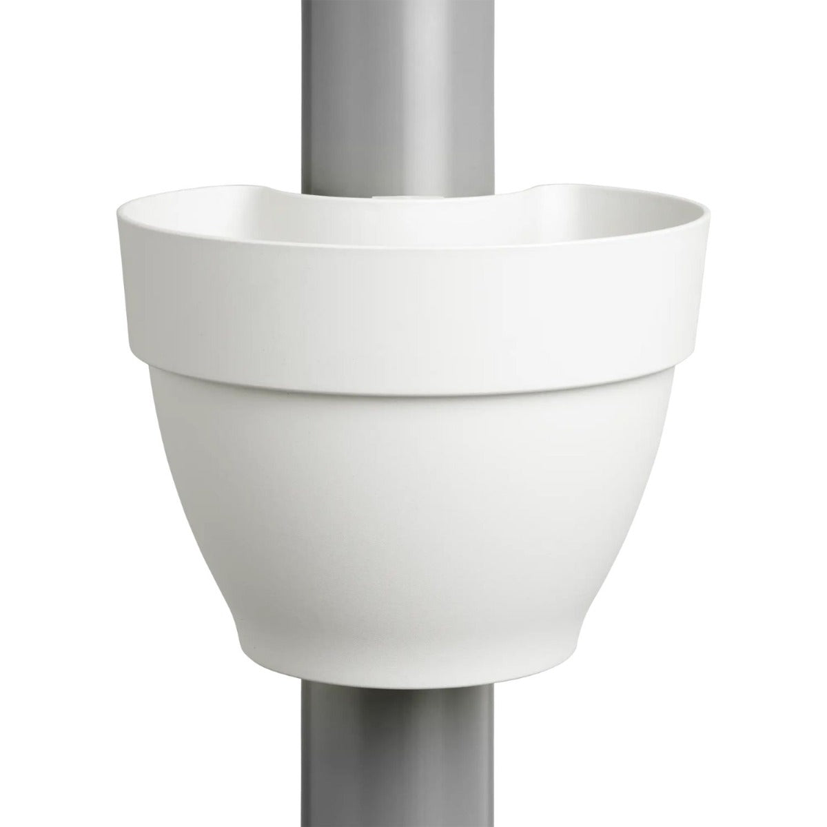 VASO VIBIA CAMPANA DRAINPIPE CLICKER 22CM BIANCO