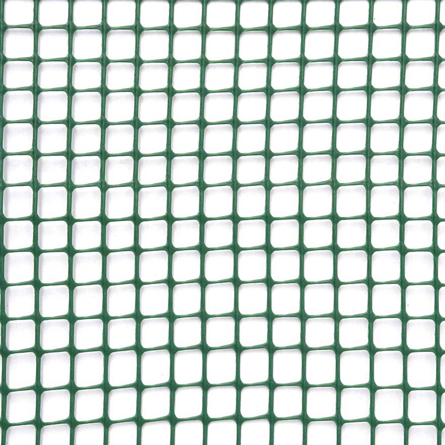 ROTOLO RETE QUADRA MAGLIA 10MM 1X5MT MARRONE
