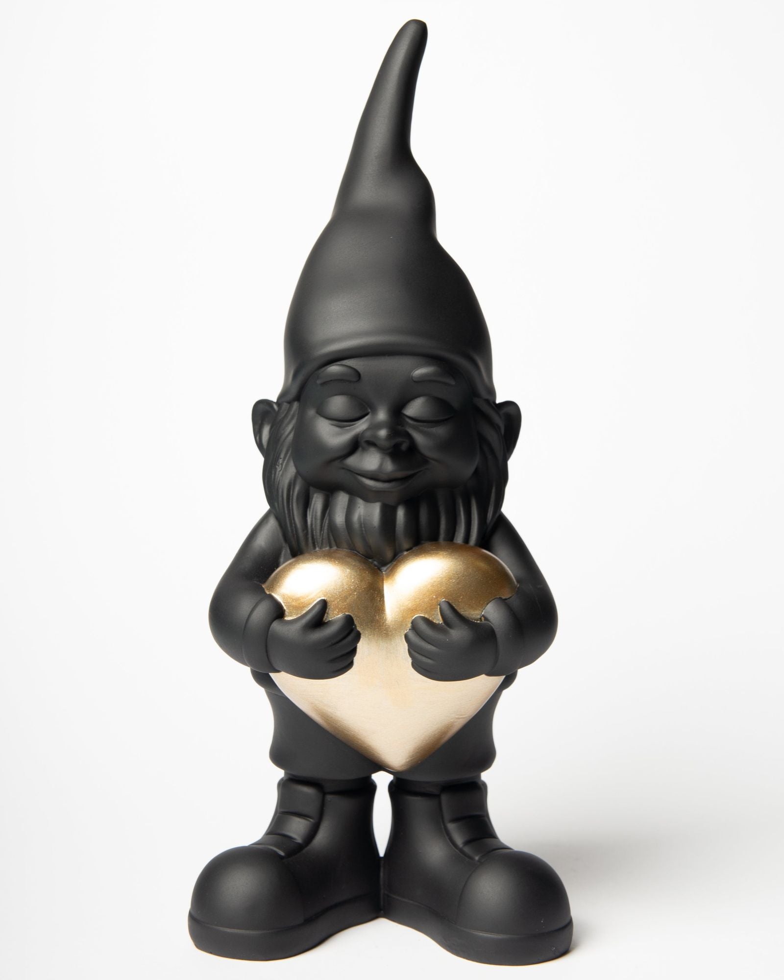BLOGO Statuetta Innamorato Nero 50 cm