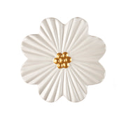 VASCHETTA UMIDIFICATORE IN CERAMICA FIORE BIANCO