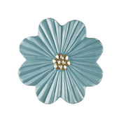 VASCHETTA UMIDIFICATORE IN CERAMICA FIORE AZZURRO AVIO