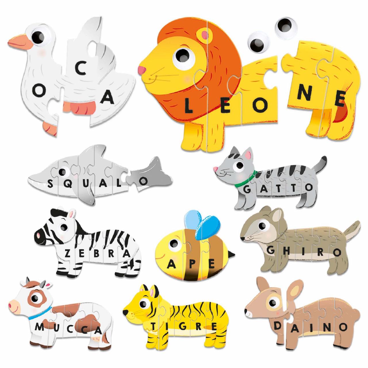 Gioco educativo Le mie prime parole 3-6 anni HEADU