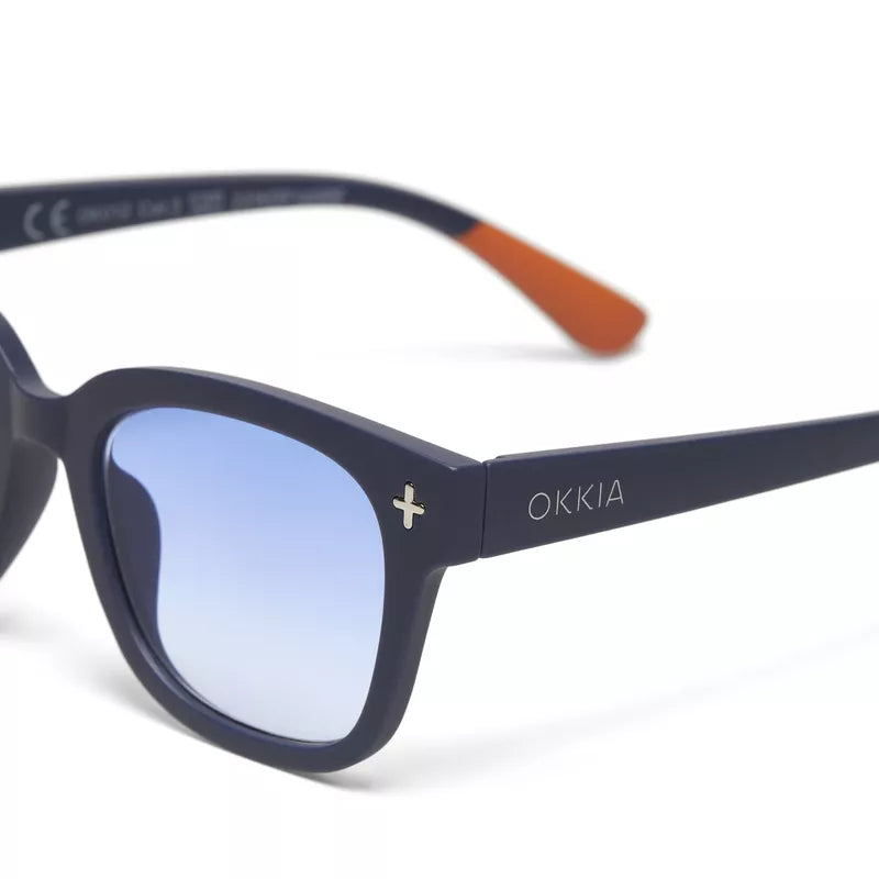 OCCHIALE DA SOLE PREMUM BIG FRAME GIOVANNI MIDNIGHT LENTI BLU