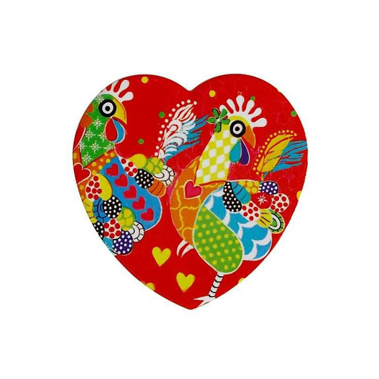 SOTTOBICCHIERE LOVE HEARTS 10CM CHICKEN DANCE