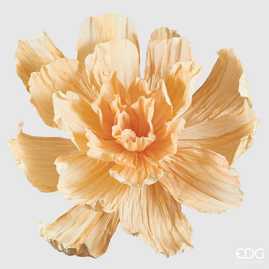 PEONIA JUMBO DA APPENDERE H 90 CM D 160 CM YELLOW ORANGE