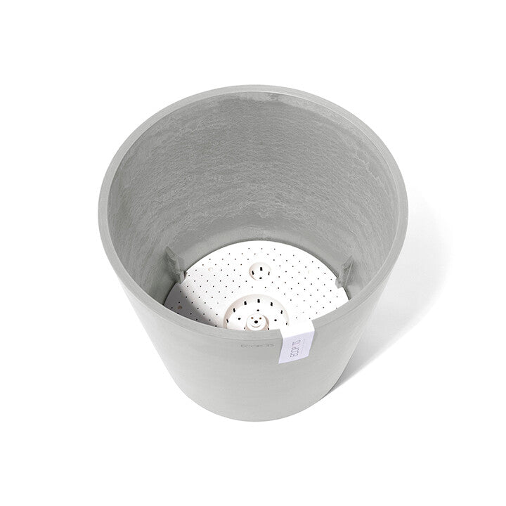 VASO AMSTERDAM 40x36CM GRIGIO CHIARO