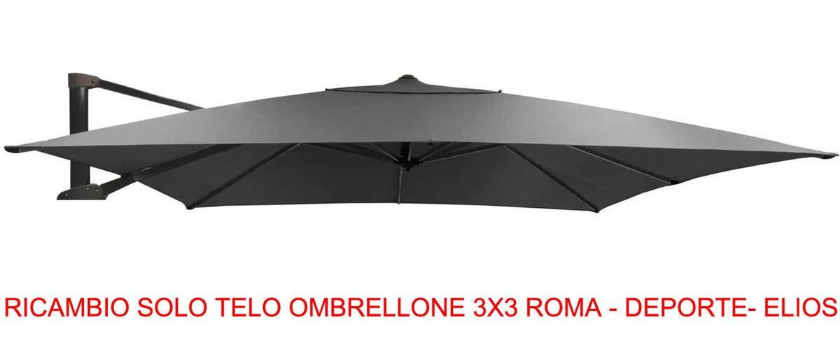 RICAMBIO TELO GRIGIO PER OMBRELLONE ROMA DEPORTE ELIOS 3X3