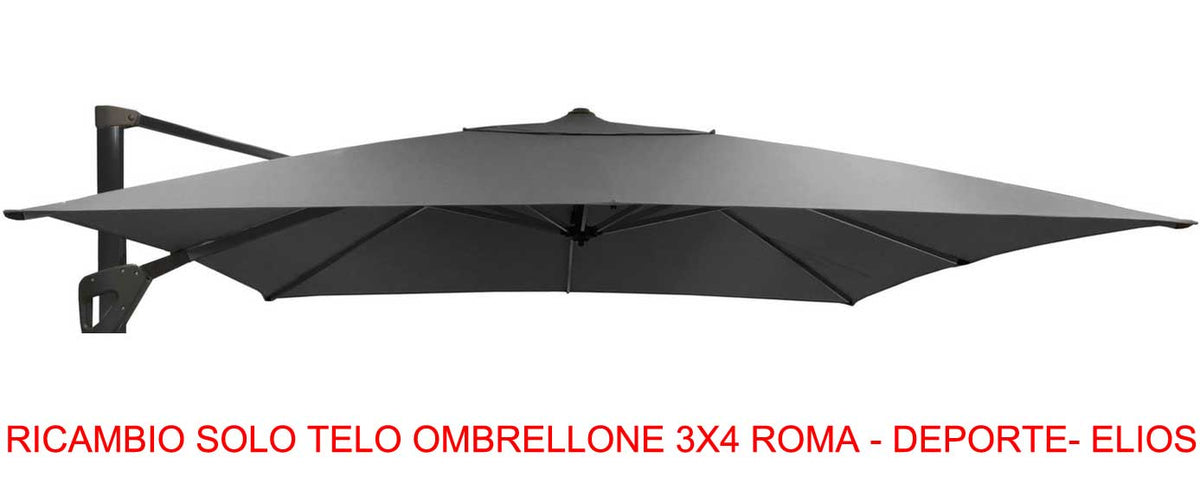 RICAMBIO TELO GRIGIO PER OMBRELLONE ROMA DEPORTE ELIOS 3X4
