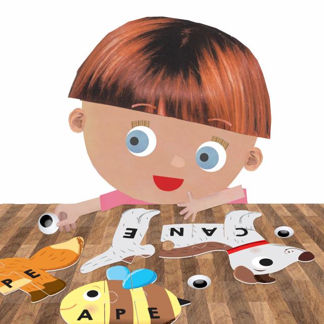 Gioco educativo Le mie prime parole 3-6 anni HEADU