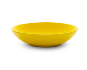 PIATTO FONDO IN PORCELLANA CM 20,5 GIALLO SORRENTO