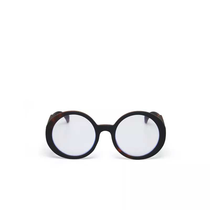 OCCHIALE DA LETTURA MODELLO LAURA COLORE HAVANNA GRAD.+3.00 OKKIA