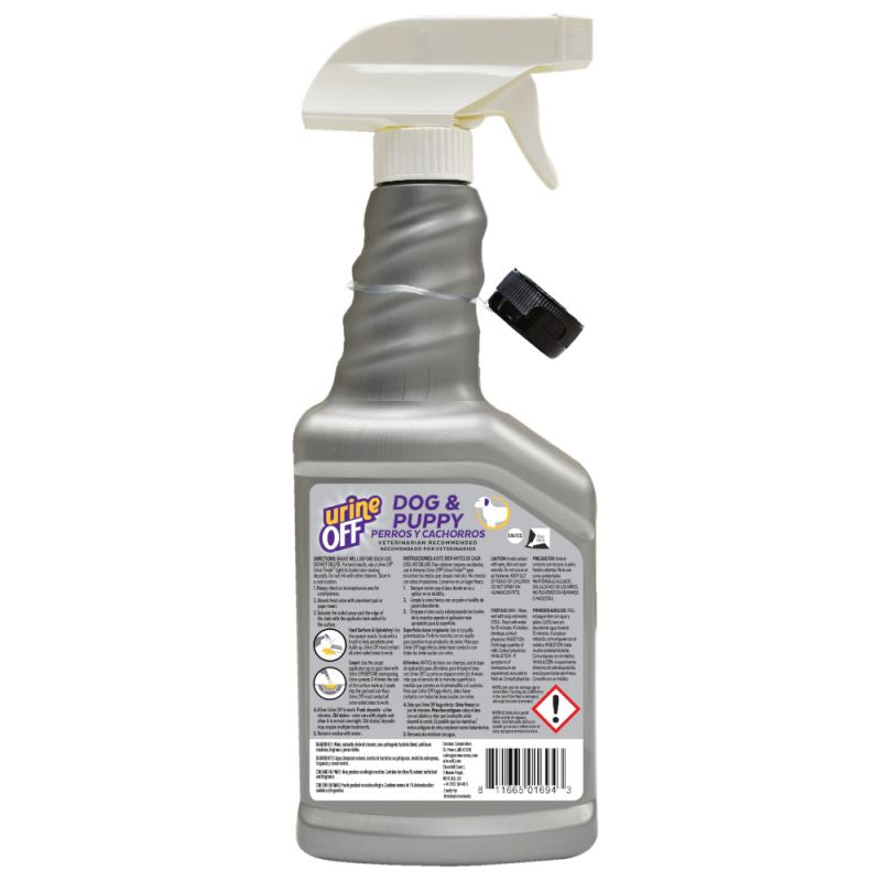 SPRAY RIMUOVI MACCHIE E ODORI PER CANI - URINE OFF DOG & PUPPY