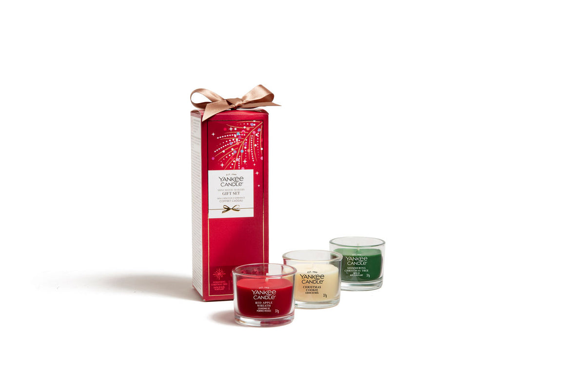 Confezione Regalo 3 Candele Mini Mood Makers Yankee Candle