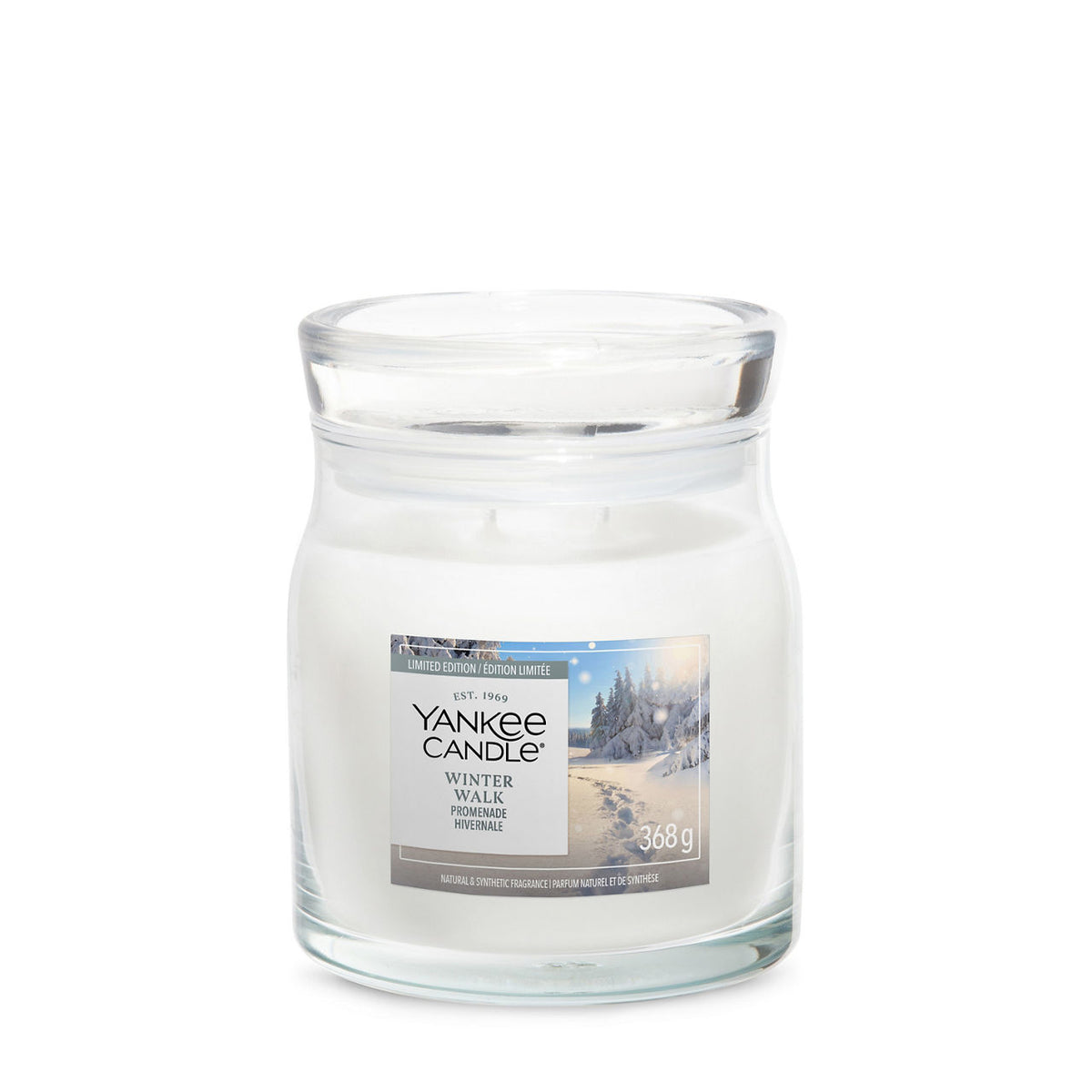 Candela Media Signature Winter Walk 368g Bianca Yankee Candle