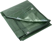 Tissu vert à œillets 5 x 6 g/m² 120