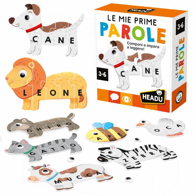Gioco educativo Le mie prime parole 3-6 anni HEADU