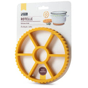 ROTELLA SOTTOPENTOLA IN SILICONE GIALLO