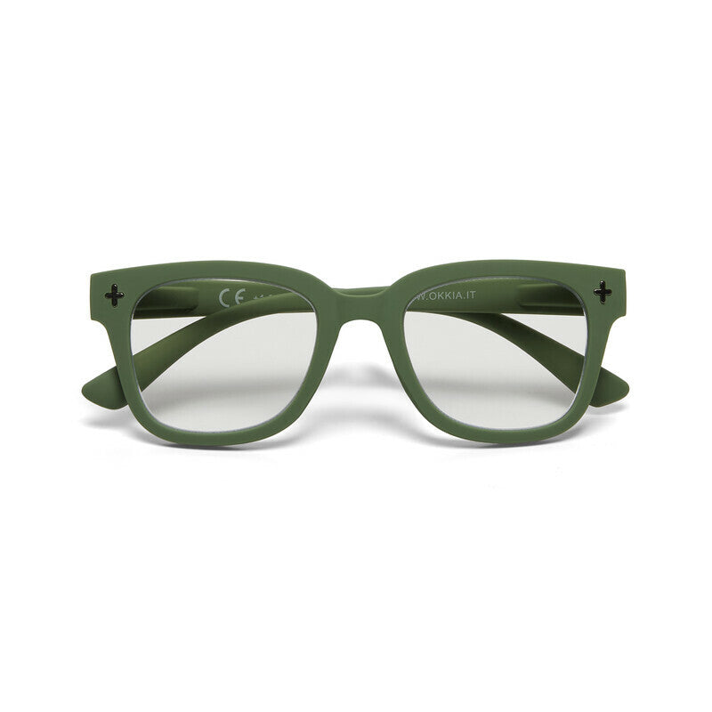 Occhiali da Lettura Giovanni 2.50 Verde OKKIA