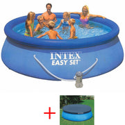 OFFERTA PISCINA EASY TONDA 366X76CM + COPERTURA