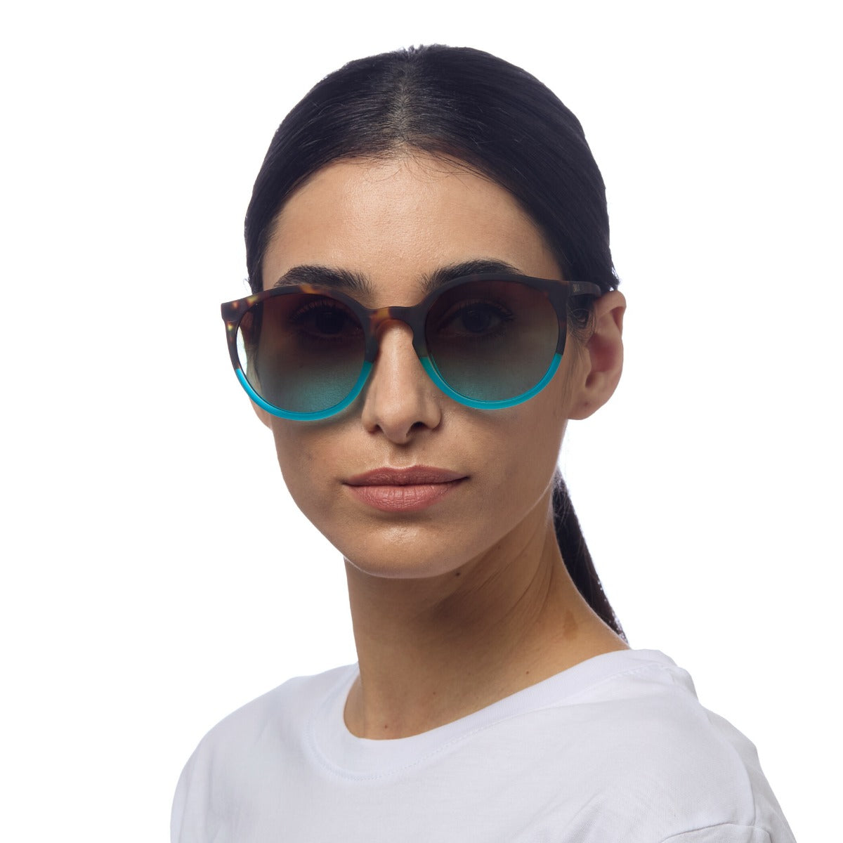 OCCHIALE DA SOLE MODELLO BERLINO HAVANA E BLUE OKKIA