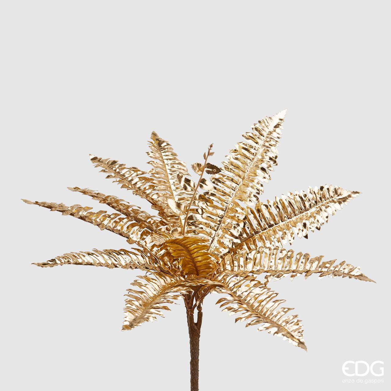RAMO DI FELCE ORO LUCIDO 40CM