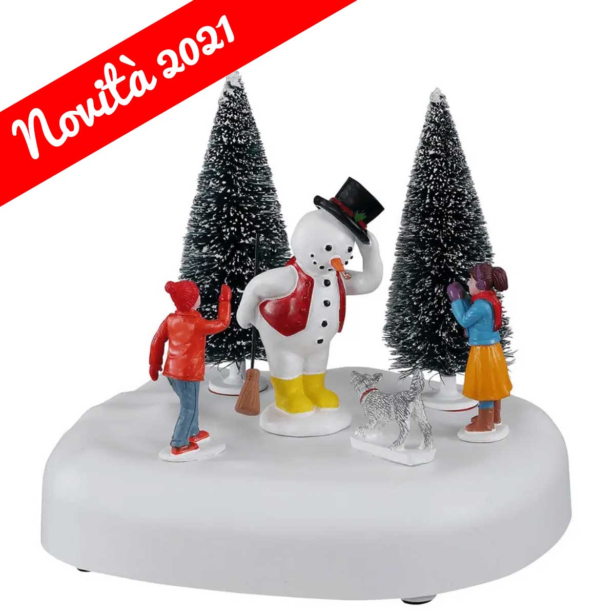 PUPAZZO DI NEVE CHE SALUTA - FROSTY SAYS "HI!