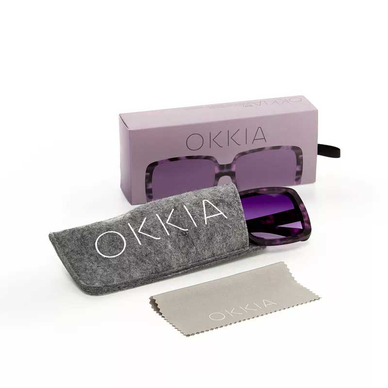 OCCHIALE DA SOLE ALESSIA ROSE HAVANA OKKIA