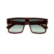 Occhiali da Sole Tokyo Classic Havana Lenti Verdi OKKIA