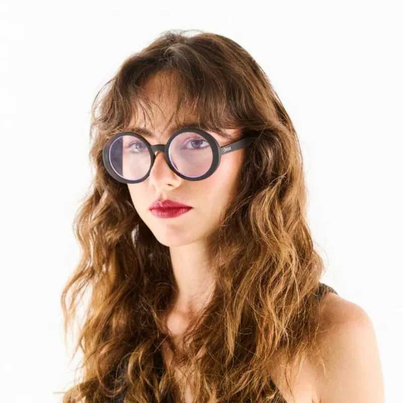 OCCHIALE DA LETTURA MODELLO LAURA COLORE HAVANNA GRAD.+3.00 OKKIA
