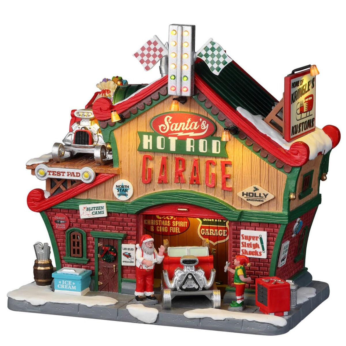 OFFICINA MECCANICA DI BABBO NATALE - SANTA’S HOT ROD GARAGE