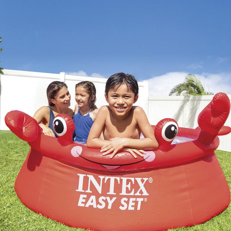 PISCINA GONFIABILE EASY HAPPY GRANCHIO 183X51CM