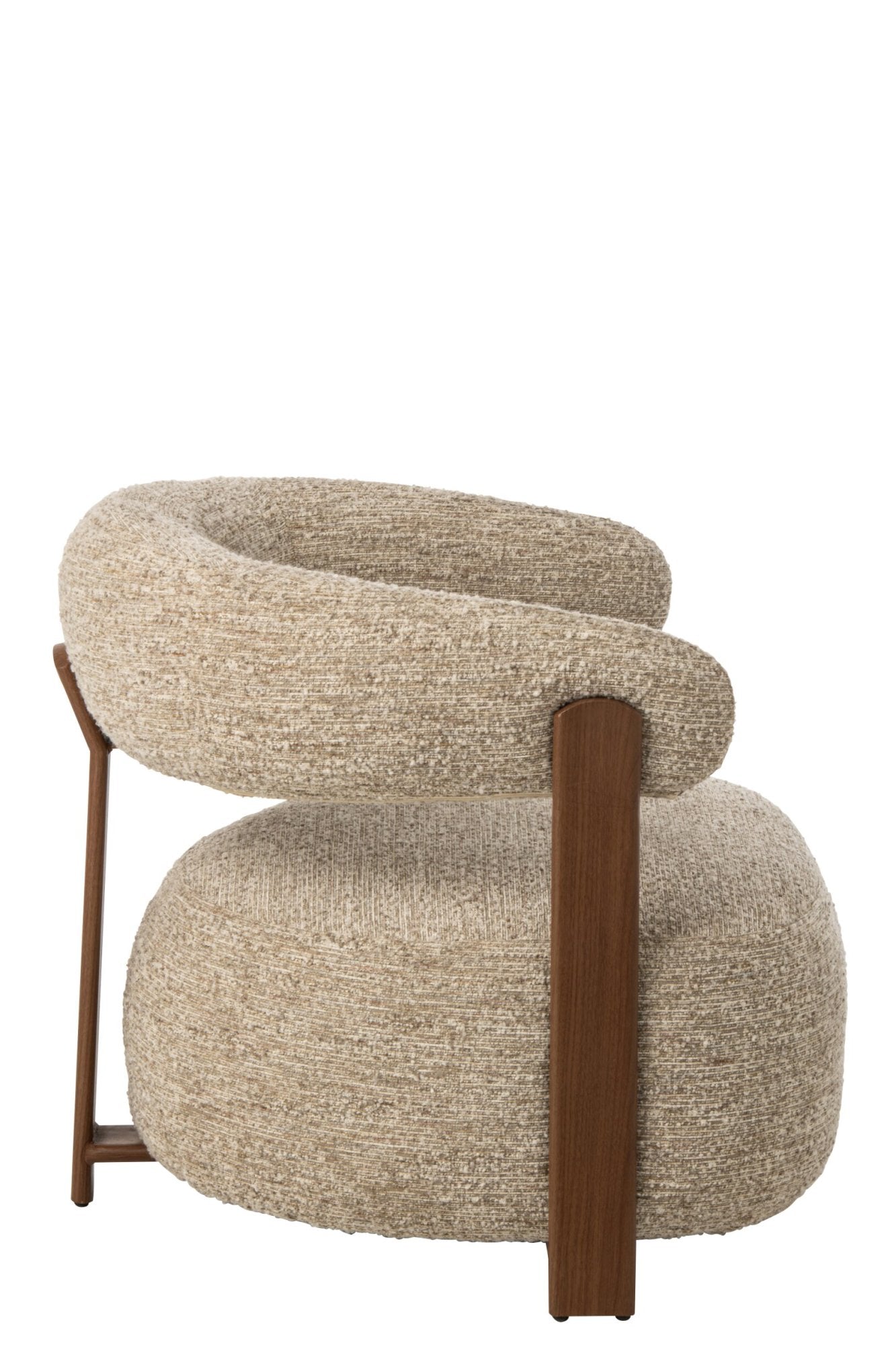 Poltrona Schiuma 78.3x77x72.5cm Beige
