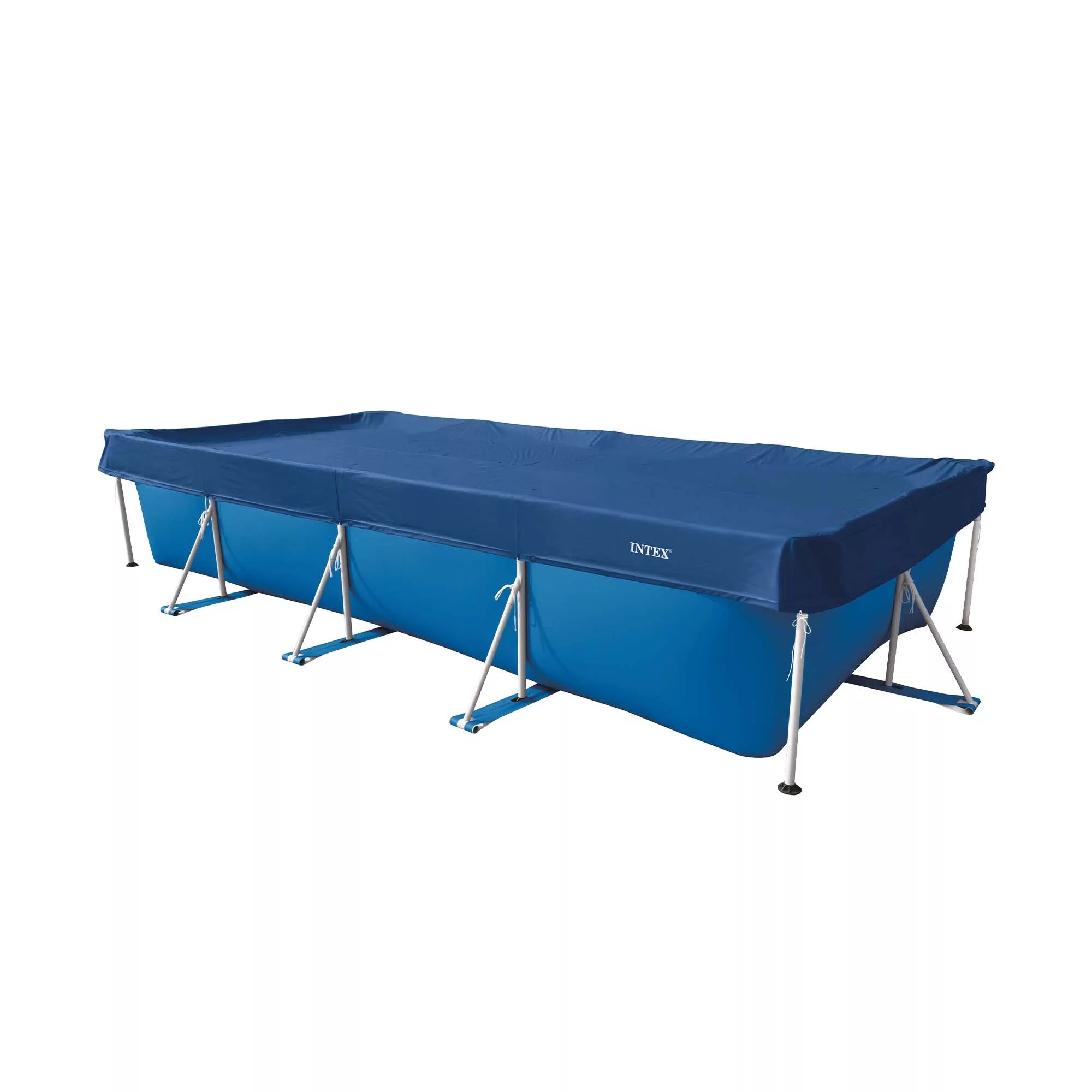 Intex Poolabdeckung 450x220 cm Blau