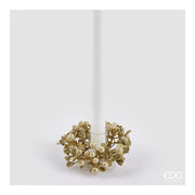 Corona con Bacche e Foglie D9 Champagne EDG