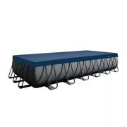 Couverture de piscine rectangulaire Intex 732 x 366 cm - Bleue