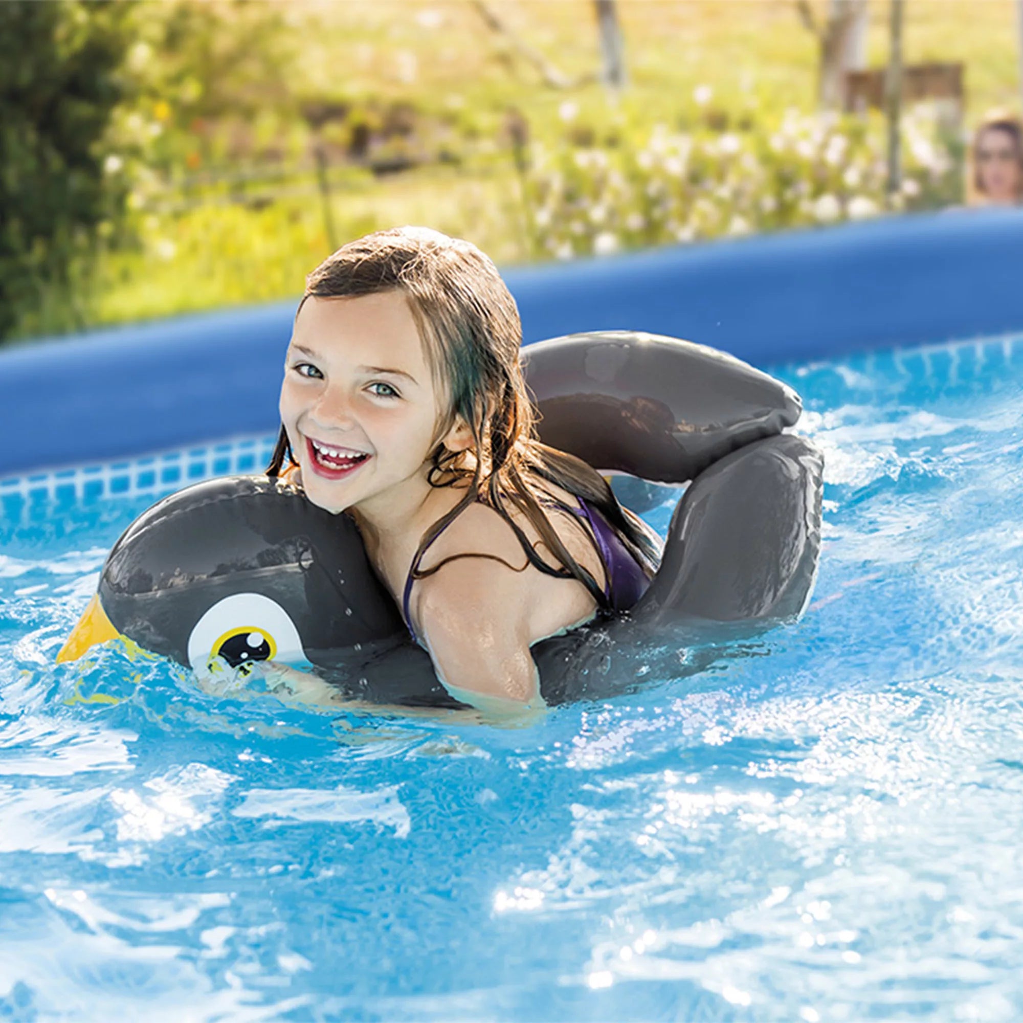 Piscine hors sol à structure métallique Intex 220 x 150 x H 60